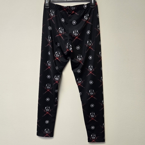 Star Wars Darth Vader Leggings Black L NWOT - Picture 2 of 5